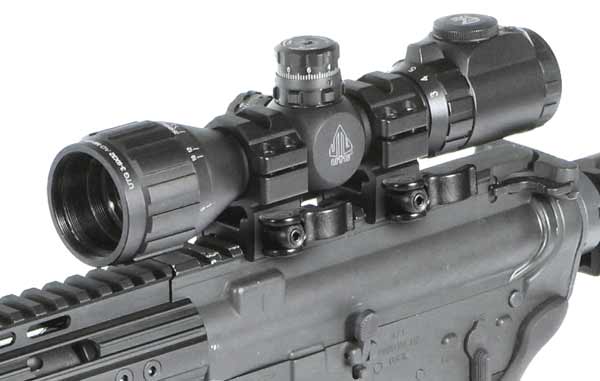 UTG 3-9X32 BugBuster Scope AO 36-color Mil-dot with Rings