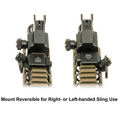 UTG QD Sling Swivel Adaptor Picatinny 45 Degree Angled Offset Mount - Image 5