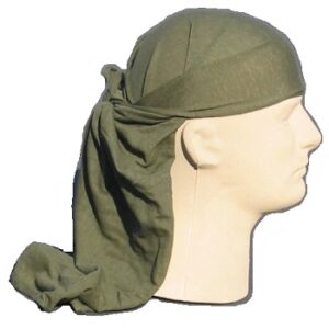 Vietnam Era Bandana / Neckerchief cotton OD Compressed Muslin Bandage