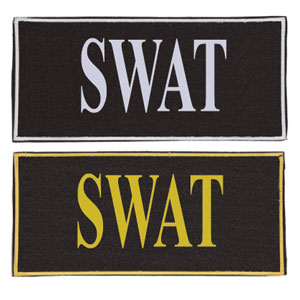 CSS SWAT Identifier Front or Back Patch