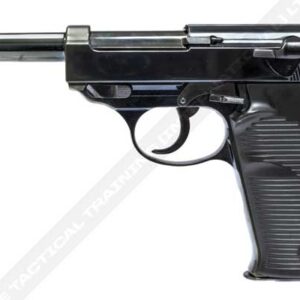 WE P38 Gas Blowback Airsoft Replica Pistol w LED Case