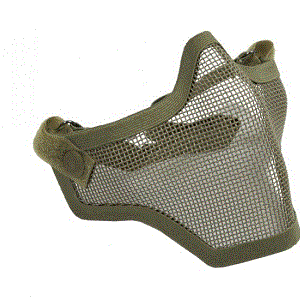 CSS Bravo Strike Steel Half Face Mesh Mask