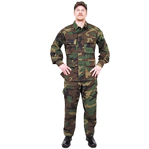 BDU Battle Dress Uniform Fatigue Camouflage Pants