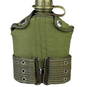 G.I. Style Plastic Canteen & Pistol Belt Kit