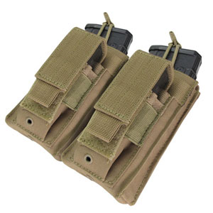 Condor Outdoor Molle M4 Double Kangaroo Magazine Pouch