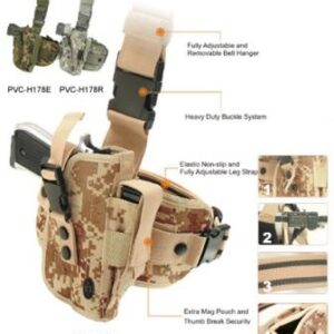 Spec-Ops Drop Leg Pistol Holster