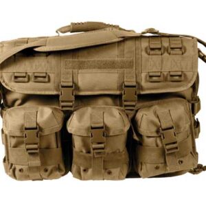 Rothco MOLLE Tactical Laptop Briefcase Coyote Brown