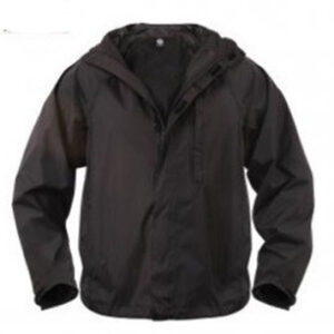 Rothco Packable Rain Jacket Black