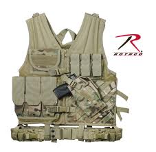 Rothco Multicam Tactical Cross Draw Vest