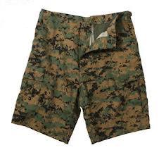 Rothco BDU Shorts Poly / Cotton Woodland Digital Camo