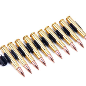 G&G GMG 42 Bullet Chain 10 rounds. Add even more realism to your G&G GMG-42 with this dummy 8mm Mauser / 7.92mm MG-42 Belt