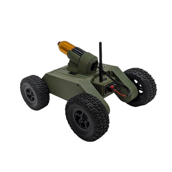 Stingray Airsoft (MPGD) Modular Payload Ground Drone uses Airsoft 40mm Shells, Taginns and Specialty Payloads