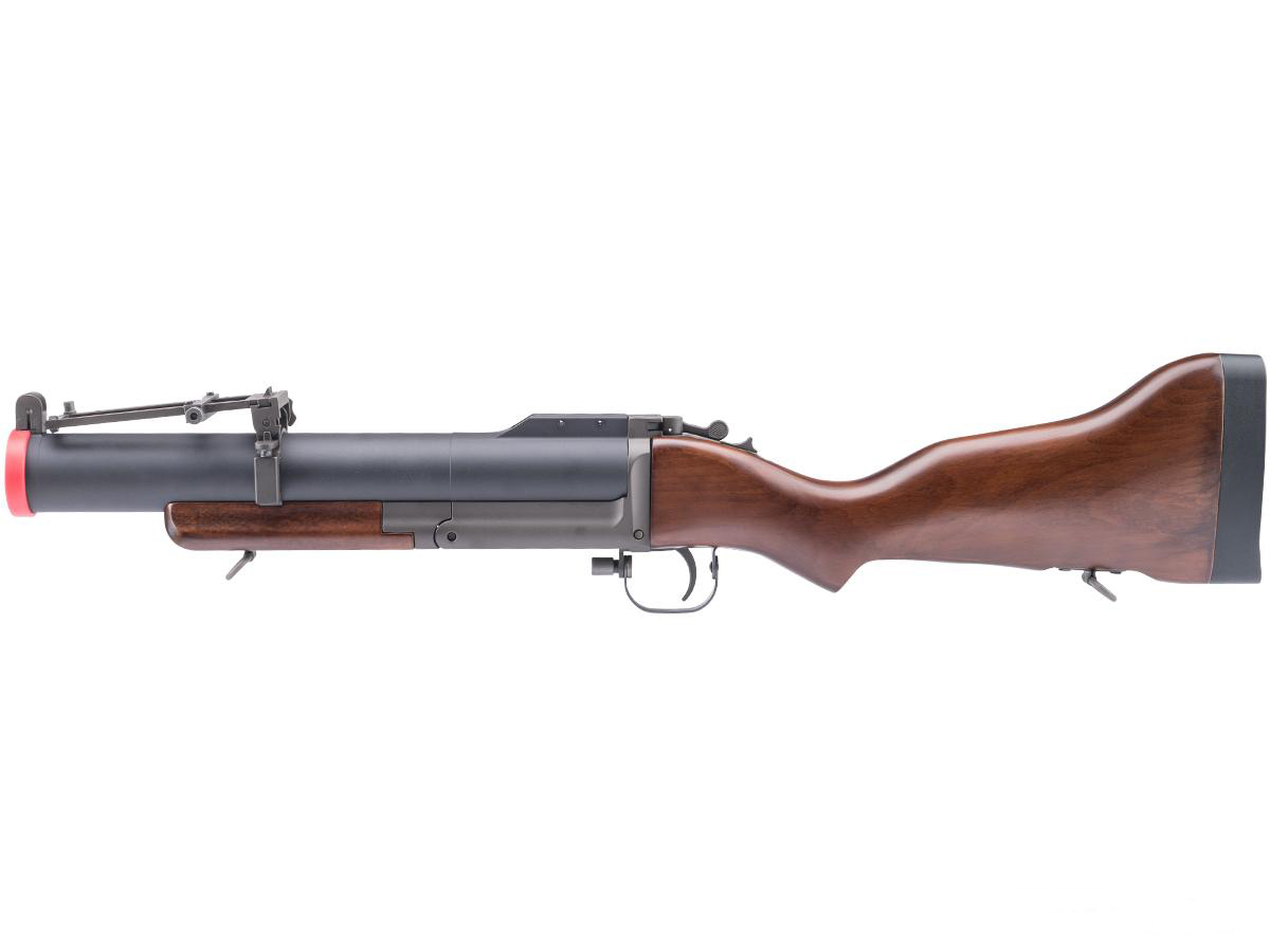 Iron Airsoft M79 Airsoft Grenade Launcher Real Wood and Metal