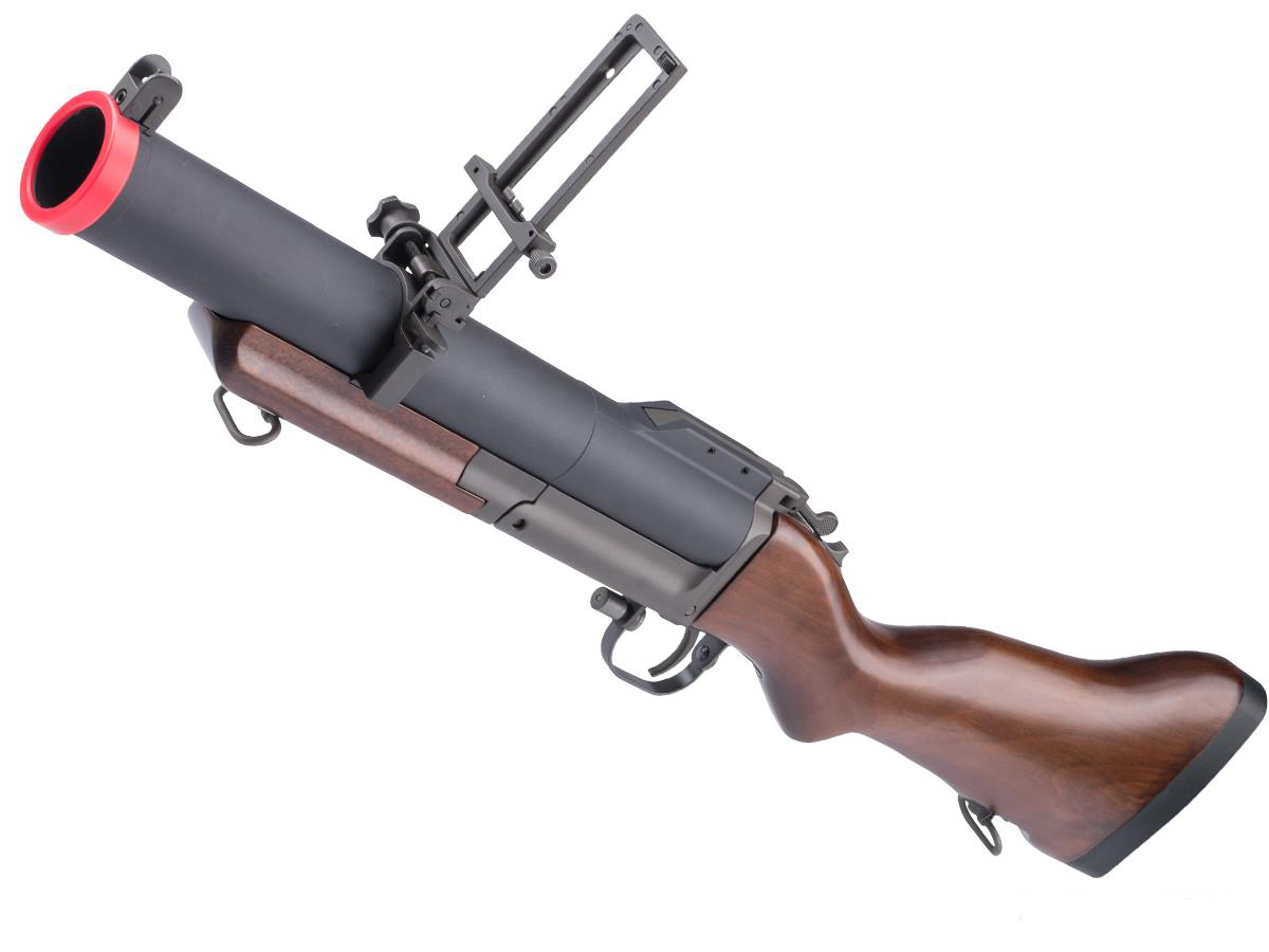 Iron Airsoft M79 Airsoft Grenade Launcher Real Wood and Metal