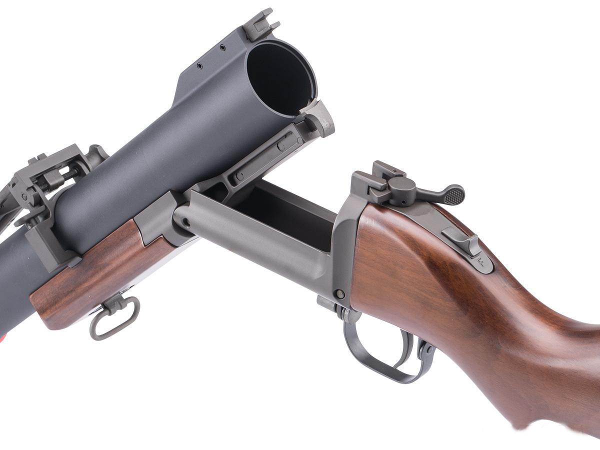 Iron Airsoft M79 Airsoft Grenade Launcher Real Wood and Metal